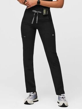 Figs High Waisted Yola Skinny Scrub Pants